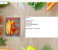 Real Time Food Calories Estimation In Fruit And Vegetables Using Yolo Model